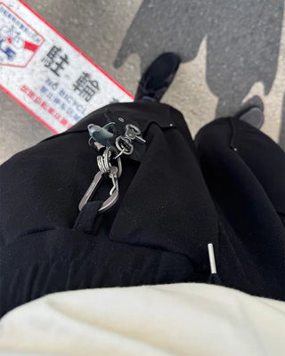 (UNISEX) Snap Bermuda Easy Pants