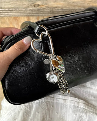 Watch Heart Keyring