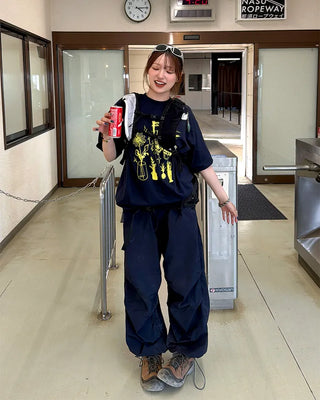 Parachute cargo pants