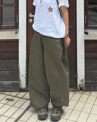 Loose cotton pants