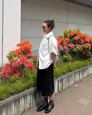 Shirring loafers