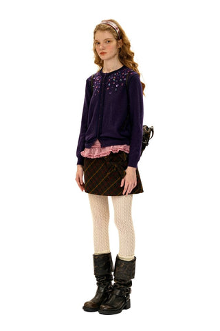 [Moromoro2]Sequin Embellished Cardigan