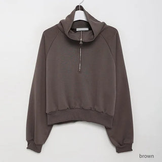 Half-zip sweatshirt