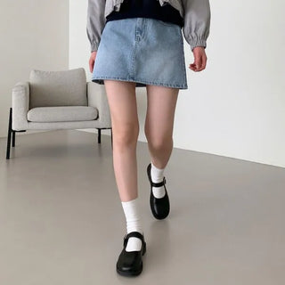 0435 Mary Jane Loafers (2 colors)
