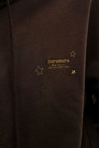 [Moromoro2] Star Studded Distressed Hoodie &  Pants