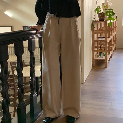 Wide slacks