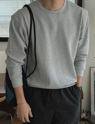 Light Waffle Sweatshirt (4 colors, M~L)