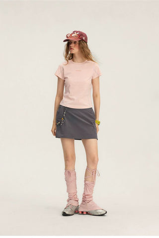 [Monterest] Quick-Dry Outdoor Skort with Totem Print