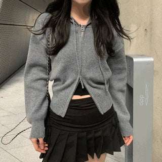 2-Way Knit Hoodie