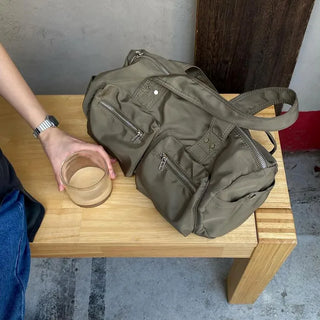 2-Pocket Big Shoulder Bag