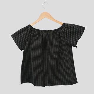 [Set-up] Striped cardigan & camisole dress
