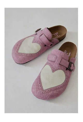 CONP Heart Closed Toe Slides