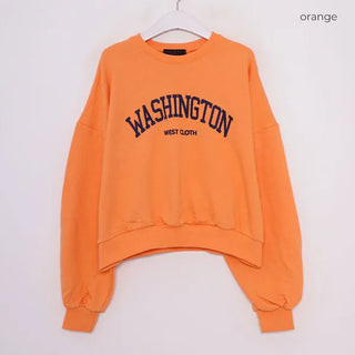 Washington Crop Sweatshirt