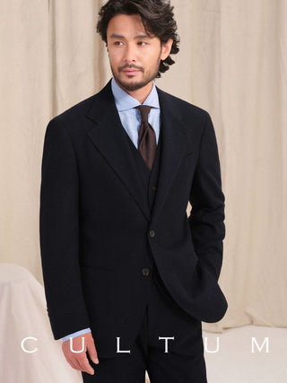 [CULTUM] Herringbone Brushed Flannel Suit Set