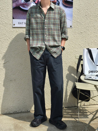Pudding Multi Check Shirt