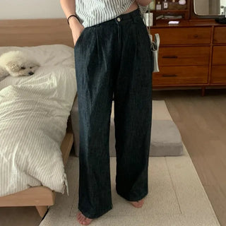Temer Wide Low Denim Pants