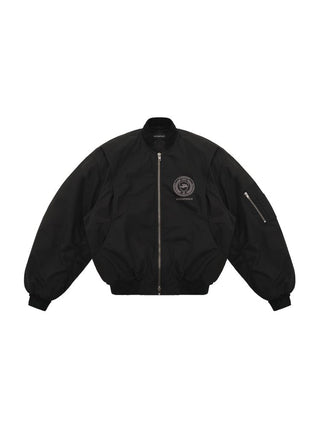 [MASONPRINCE] Aviator Bomber Jacket