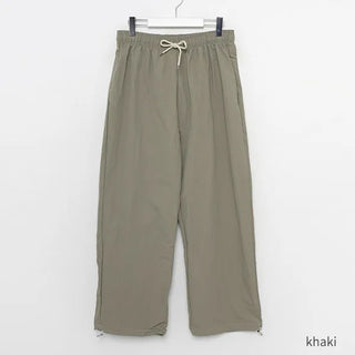 String wide pants