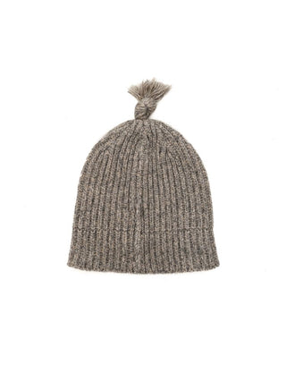 [Moromoro2] Wool Blend Tassel Knot Beanie