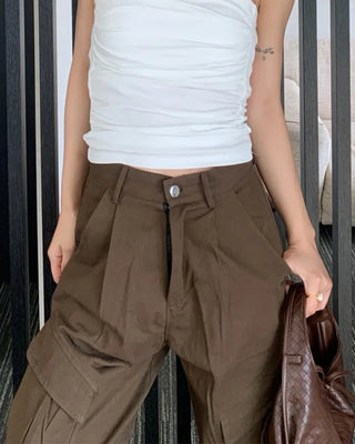 Cargo string easy pants