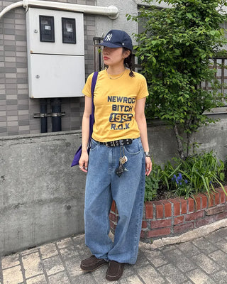 Lettering print T-shirt