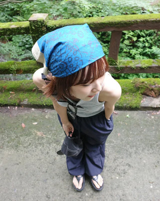 Elastic waist parachute pants