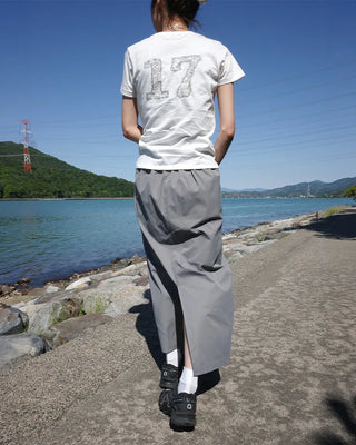 Layered long skirt