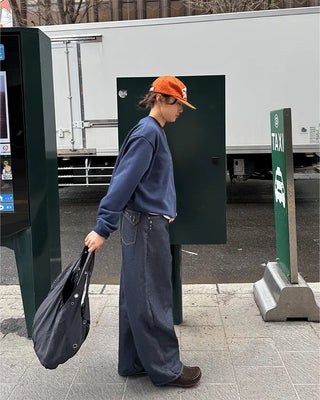 Gathered Big Shoulder Bag