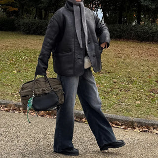 Brushed Overfit Pants