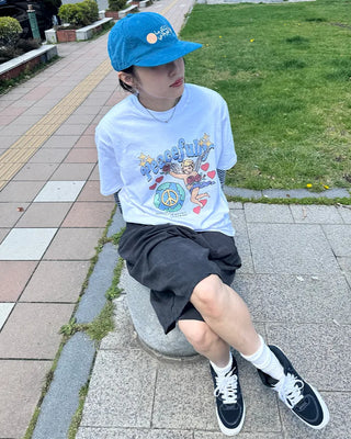 Angel print T-shirt