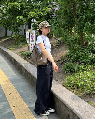 Big Square Hobo Bag