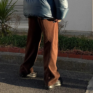 Brushed cotton pants