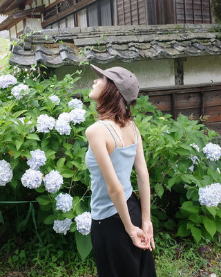 Boat neck basic camisole