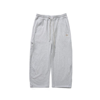 [Monterest] Logo Embroidered Wide Leg Sweatpants