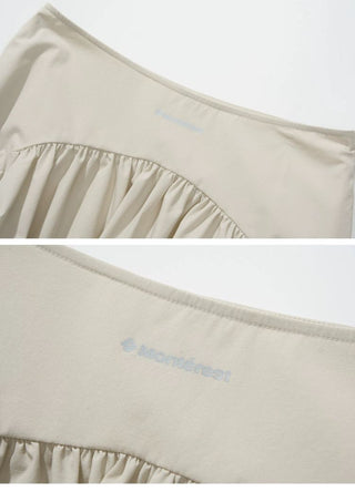 [Monterest] Reflective Print Bubble Sports Skirt