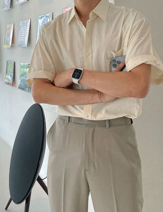Project short-sleeve overshirt (5 colors)