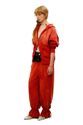 [Moromoro2] Combed Cotton Lace Hoodie &  Sweatpants