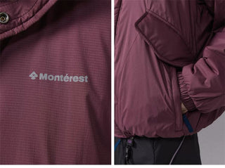 [Monterest] Water-Resistant Stand Collar Padded Jacket
