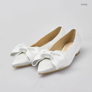 Big Ribbon Flat Shoes