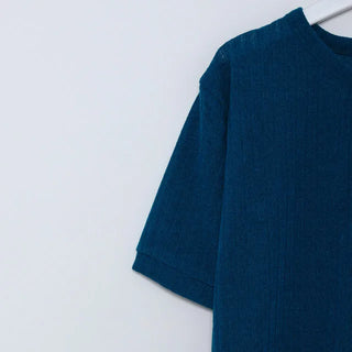 henry neck rib tee