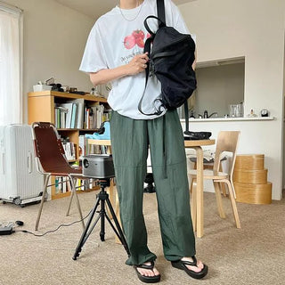 Wide string pants