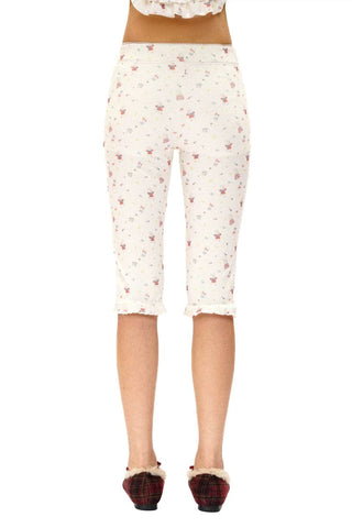 [Moromoro2] Rabbit Print Suede Pajama Gift  Set