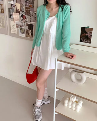 [April Limited-Time Sale] (5 colors) Soft Knit Cardigan