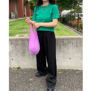 colorful cherry bomb crop t