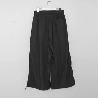 Nylon wide string pants