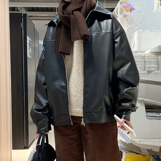 Leather jacket