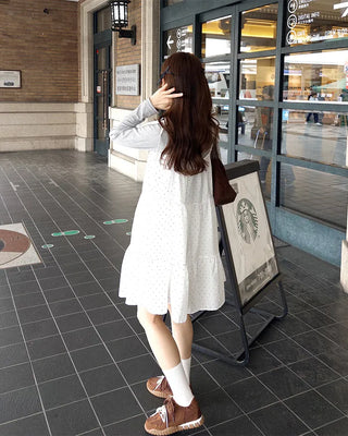 Polka Dot Mini Camisole Dress