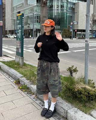 (UNISEX) Camouflage Bermuda Shorts