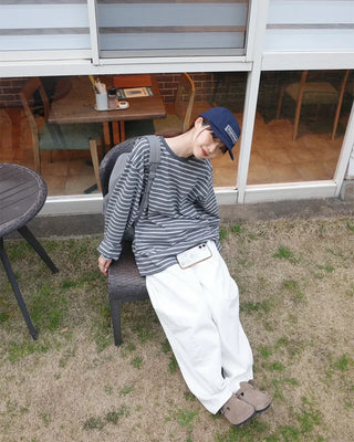 Balloon cotton pants