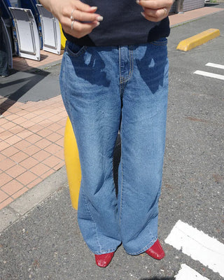 Stitched Shirring Loafers